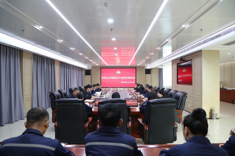 張繼武總裁到生產(chǎn)運(yùn)營(yíng)黨支部調(diào)研